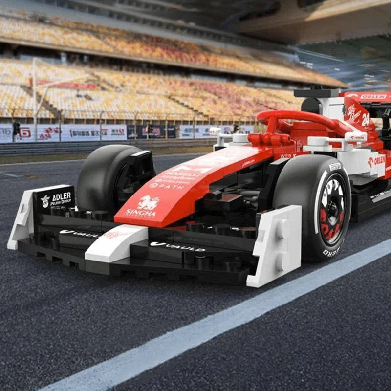 Official Alfa Romeo F1 C - Building Blocks Set | Power Brickz