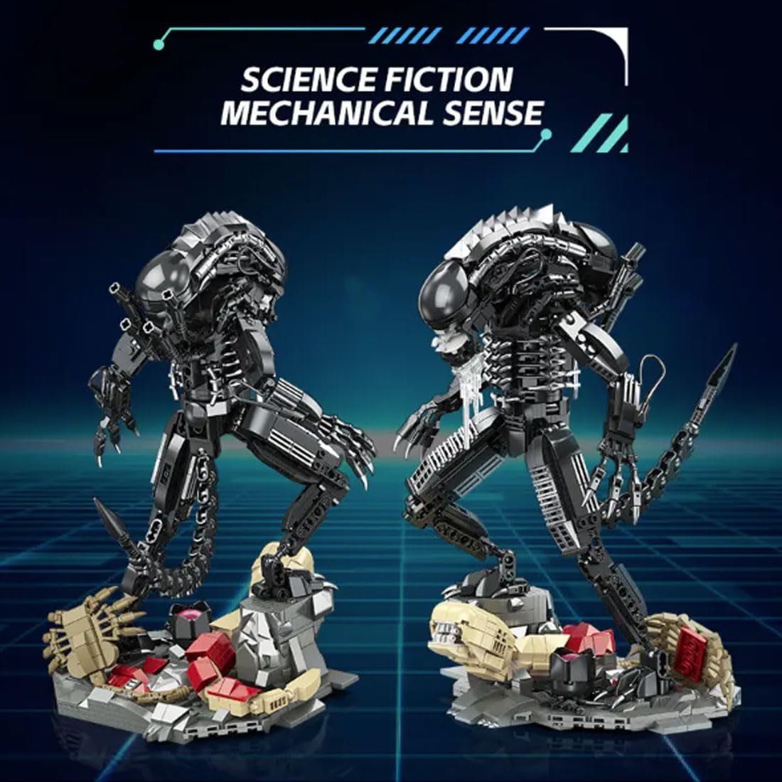 Alien Xenomorph | 882pcs - Power Brickz