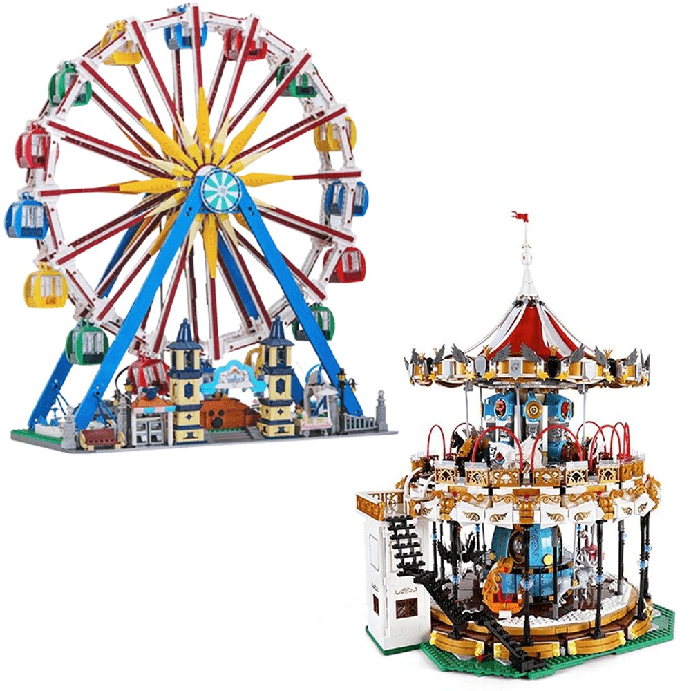 Amusement Park Bundle - Building Set | Power Brickz