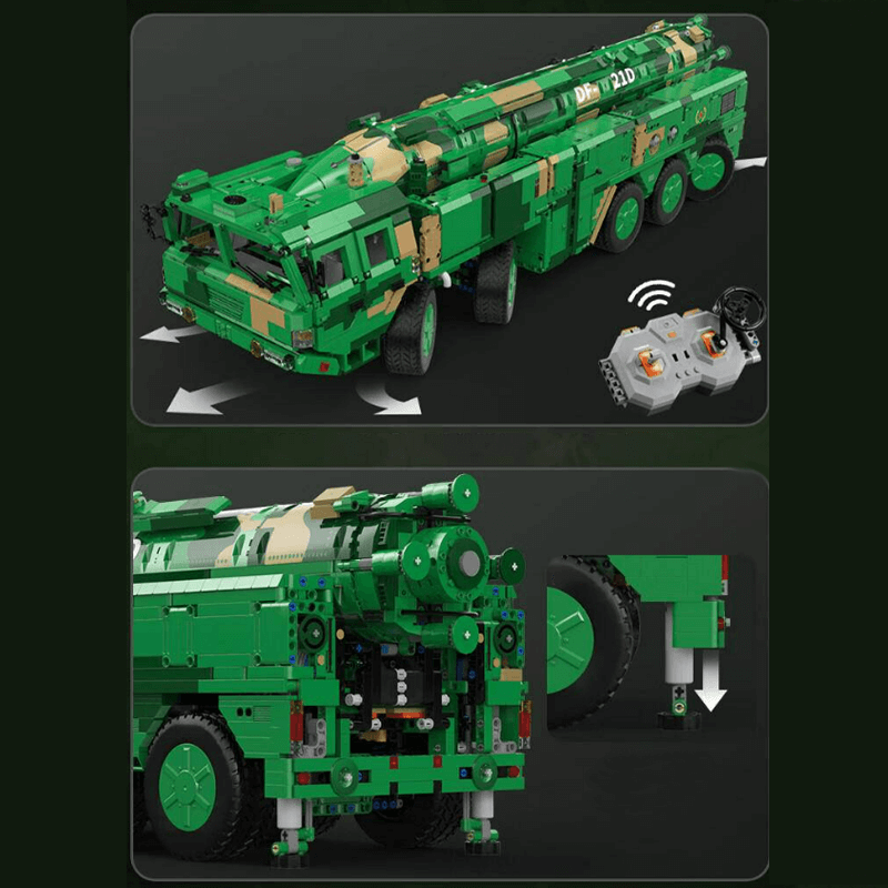 Anti Ship Ballistic Missile - Building Set | Power Brickz