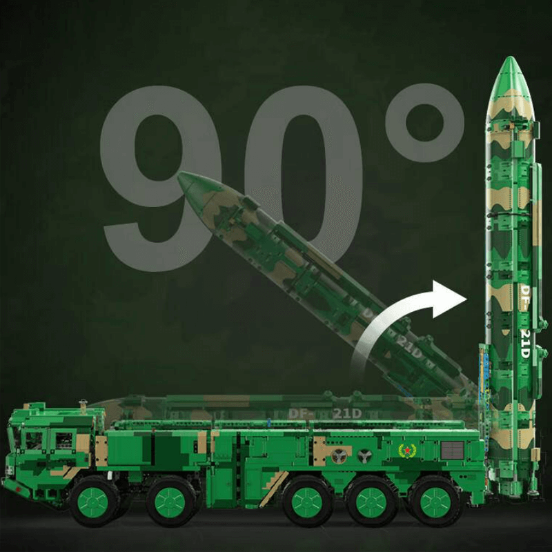 Anti Ship Ballistic Missile - Building Set | Power Brickz