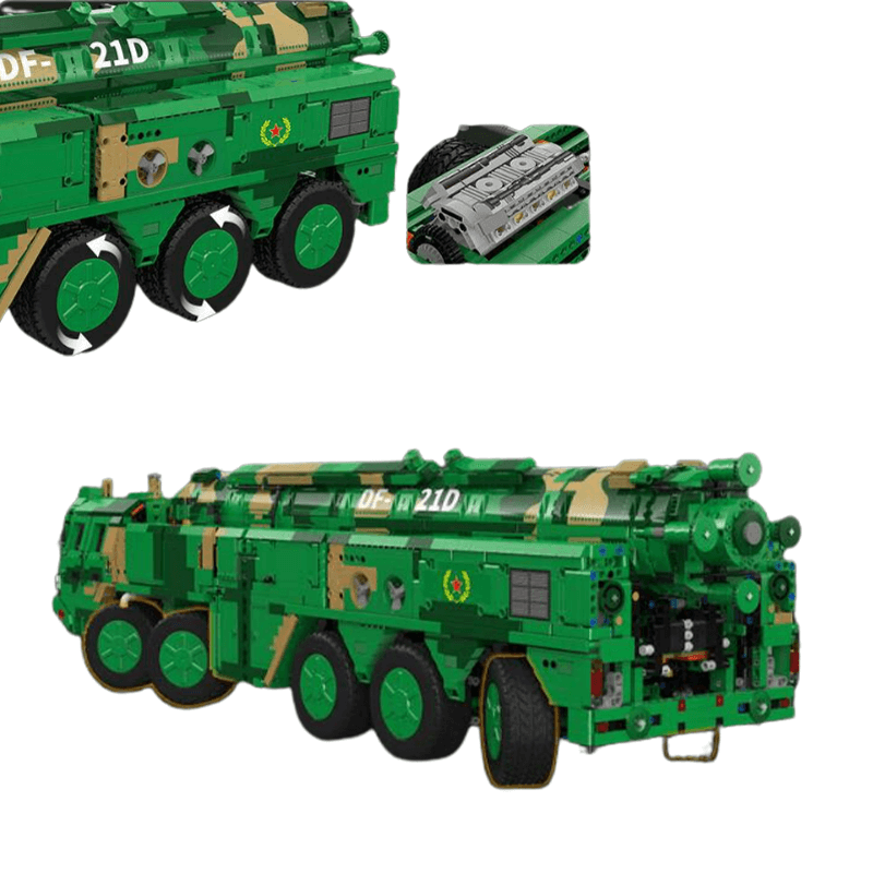 Anti Ship Ballistic Missile - Building Set | Power Brickz