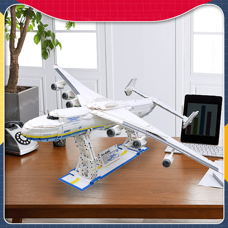 Antonov 225 With Stand - Building Set | Power Brickz