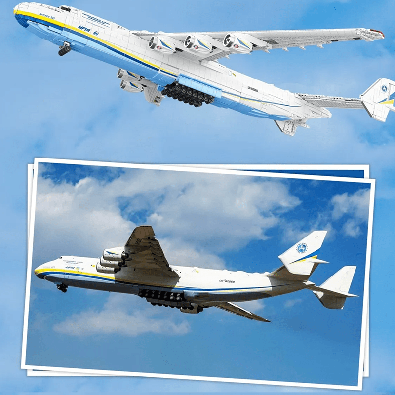 Antonov 225 With Stand - Building Set | Power Brickz