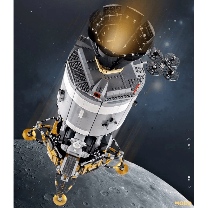 Apollo Spacecraft - Building Set | Power Brickz