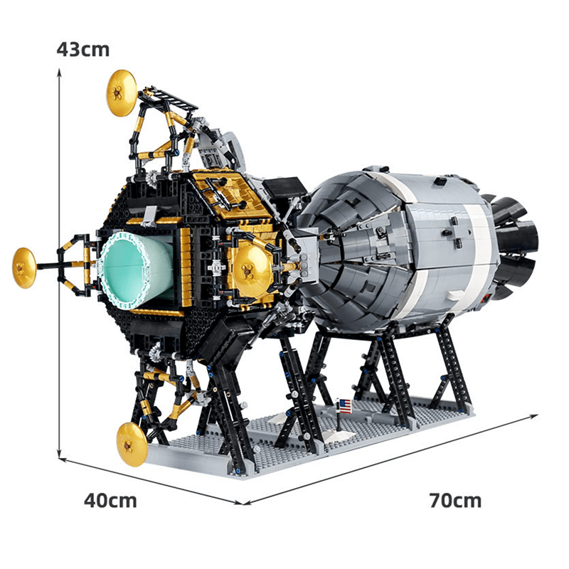 Apollo Spacecraft - Building Set | Power Brickz
