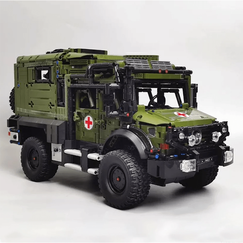 Armoured Military Ambulance - Building Set | Power Brickz