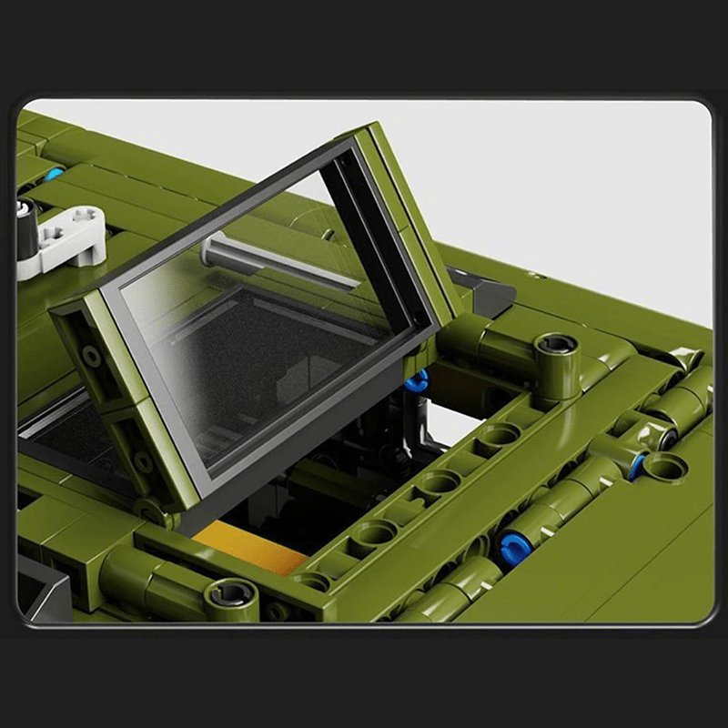 Armoured Military Ambulance - Building Set | Power Brickz