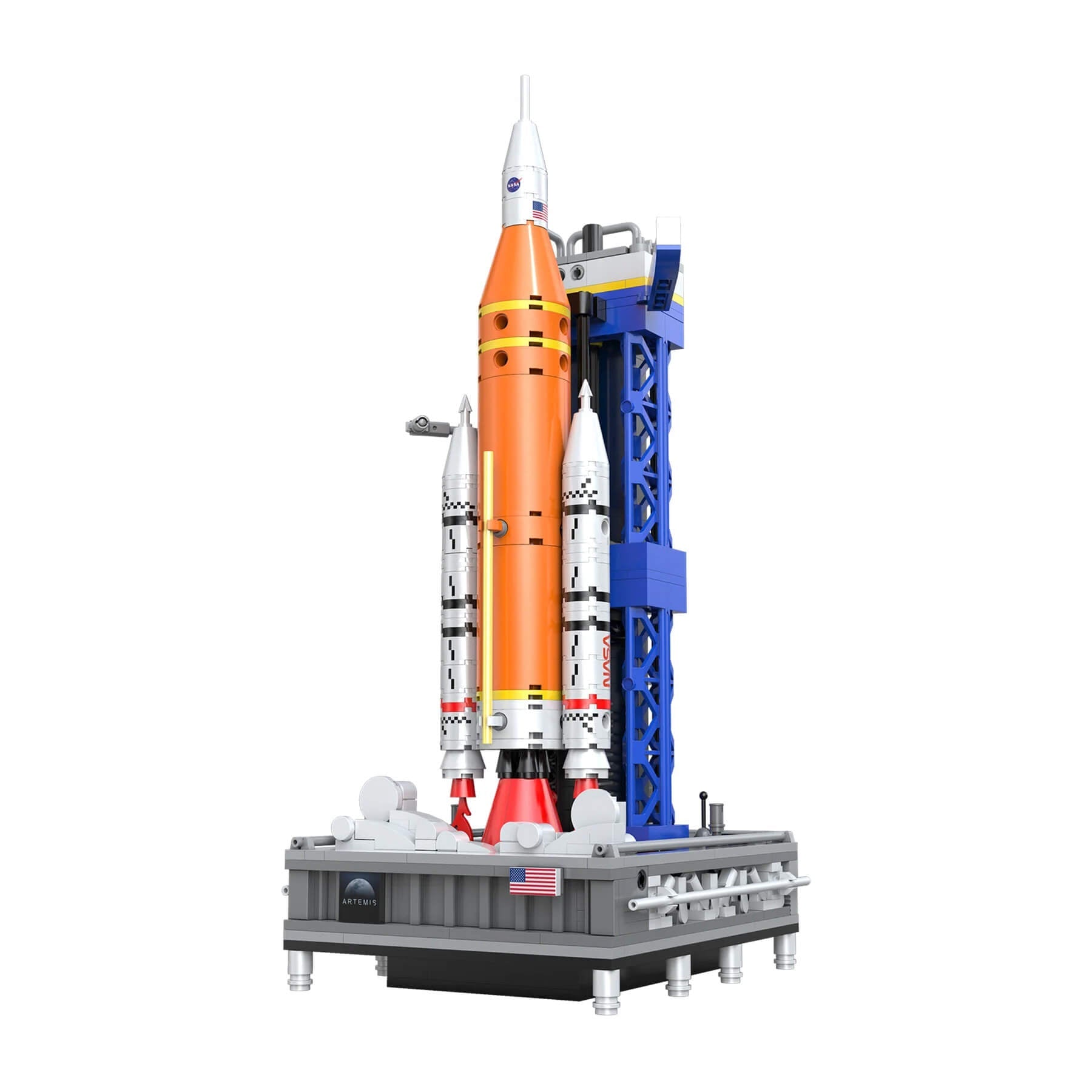 SLS Artemis Space Rocket - Building Blocks Set | Power Brickz