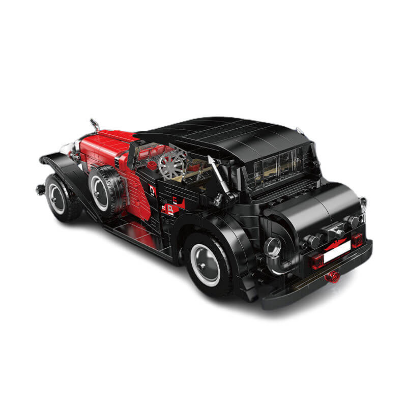 Classic British TLuxury Sedan - Building Blocks Set | Power Brickz