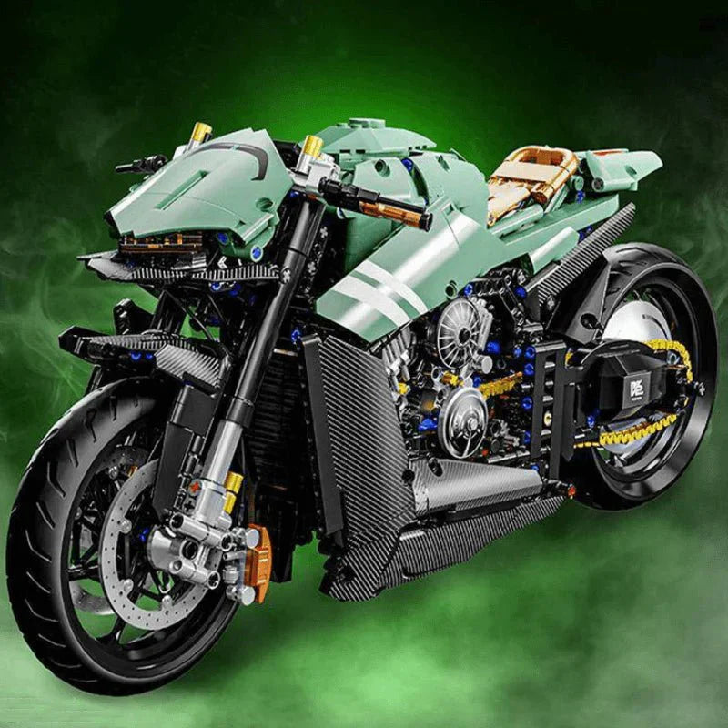 Carbon Concept Track Bike - Building Set | Power Brickz