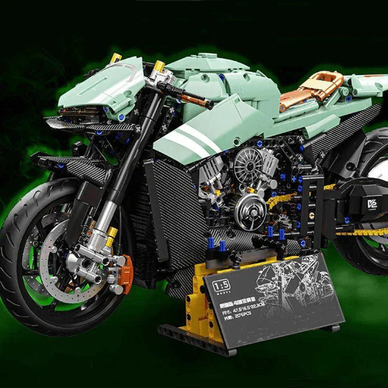 Carbon Concept Track Bike - Building Set | Power Brickz