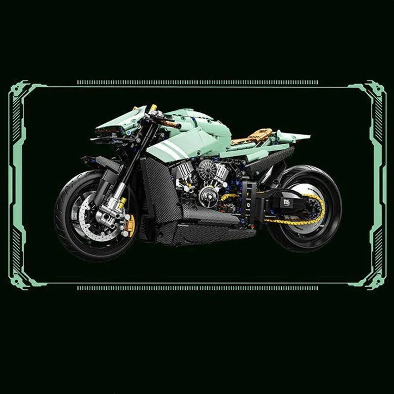 Carbon Concept Track Bike - Building Set | Power Brickz