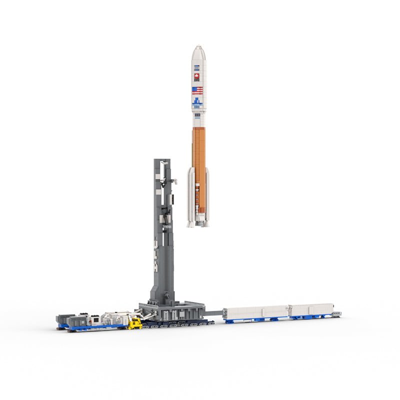 Atlas V Launchpad - Building Set | Power Brickz