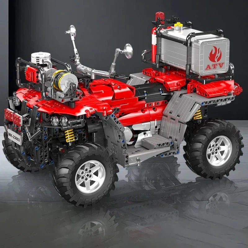 ATV Fire Rescue Unit | 2100pcs - Power Brickz