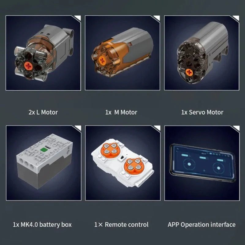 ATV Fire Rescue Unit | 2100pcs - Power Brickz