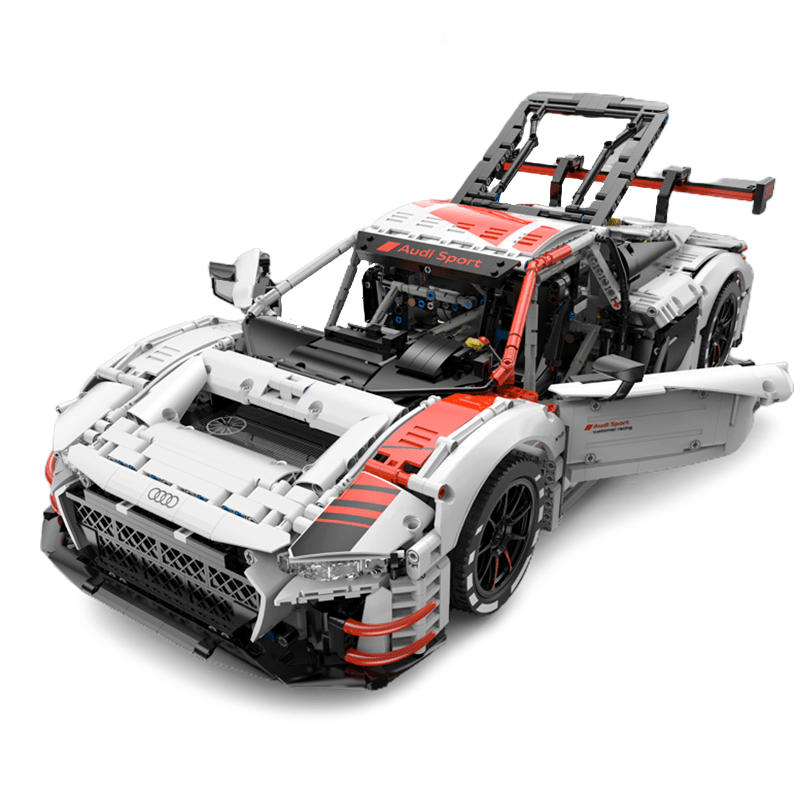 Audi R8 LMS GT3 - Building Blocks Set | Power Brickz