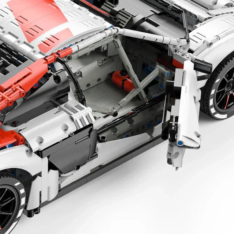Audi R8 LMS GT3 - Building Blocks Set | Power Brickz