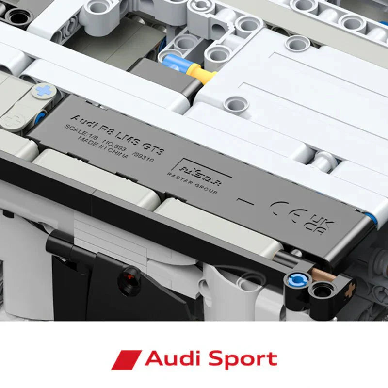 Audi R8 LMS GT3 - Building Blocks Set | Power Brickz