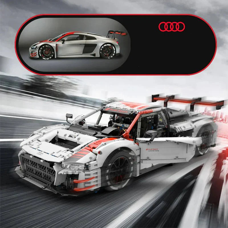 Audi R8 LMS GT3 - Building Blocks Set | Power Brickz