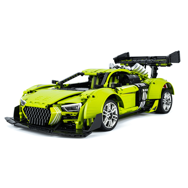 Street-Tuned R8 VSupercar - Building Blocks Set | Power Brickz