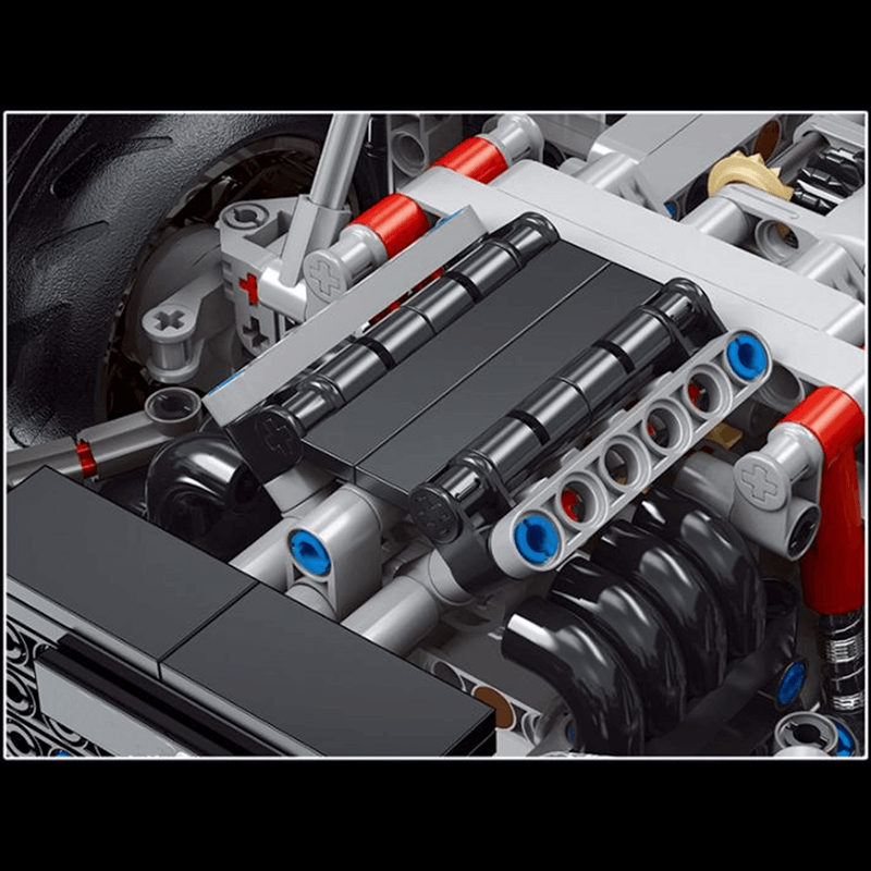 High-Performance RS6 Sport Wagon - Building Blocks Set | Power Brickz