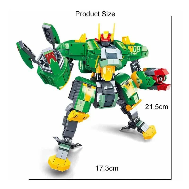 Bad Luck Beam Mecha Robot Warrior | 660pcs - Power Brickz