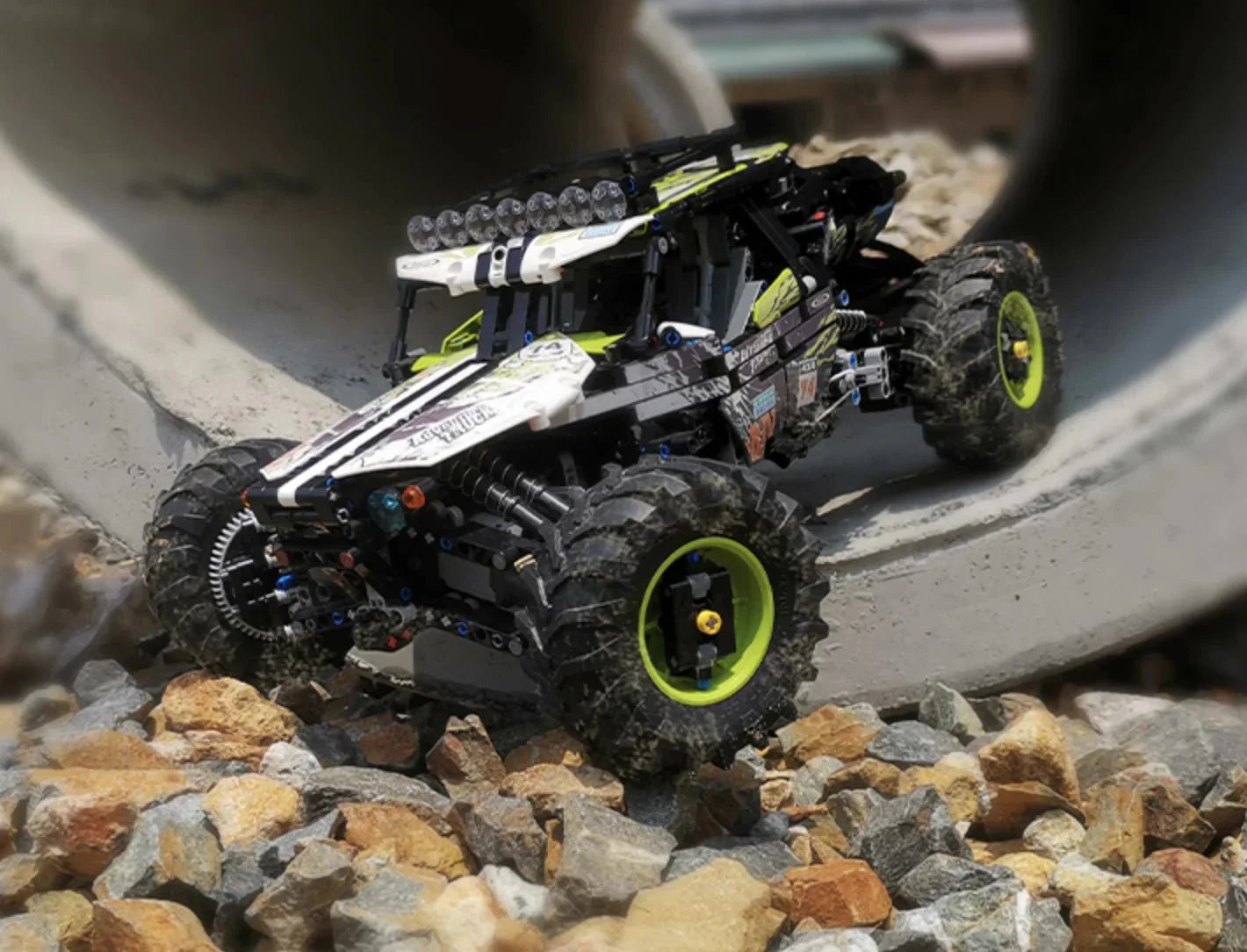 Baja Desert Rally Buggy - Building Blocks Set | Power Brickz