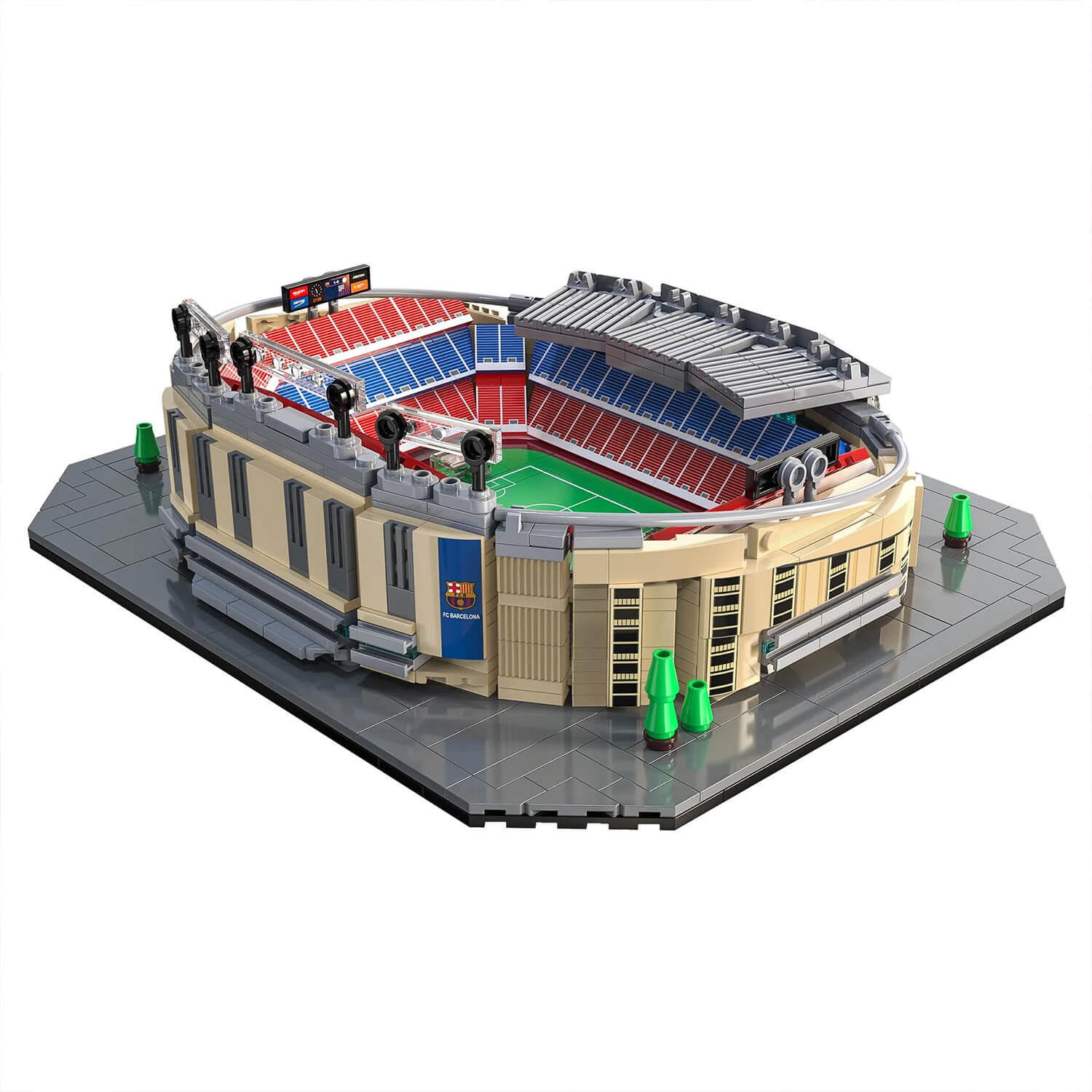 FC Barcelona Spotify Camp Nou - Building Blocks Set | Power Brickz