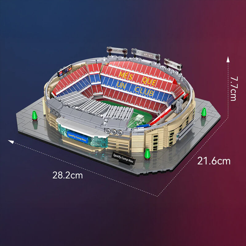 FC Barcelona Spotify Camp Nou Building Blocks Kit | 727 Pcs