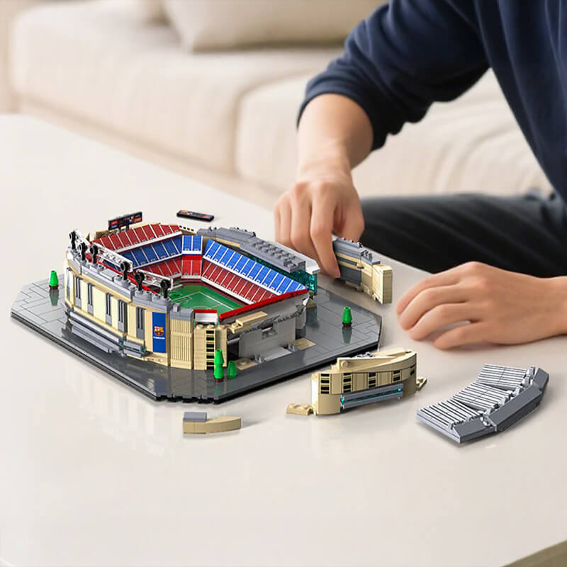 FC Barcelona Spotify Camp Nou - Building Blocks Set | Power Brickz