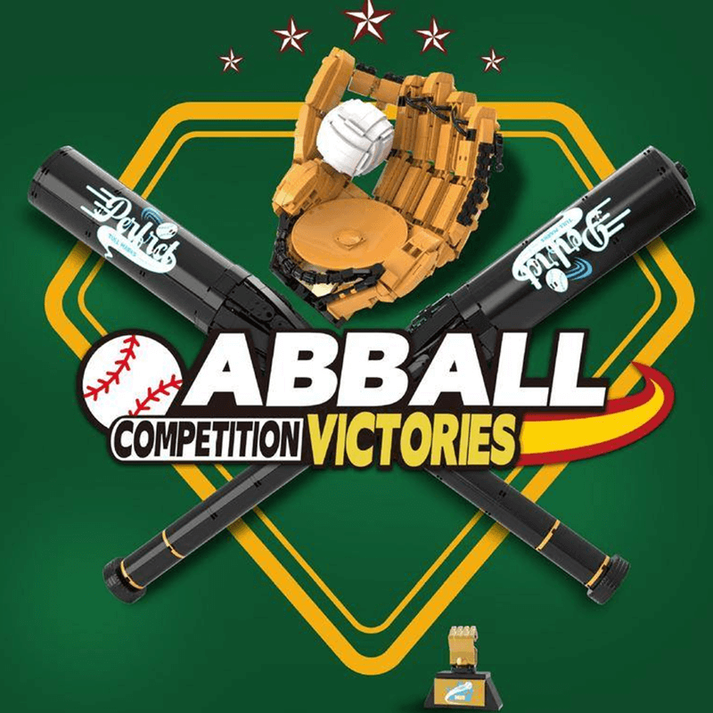 Baseball Bat - Building Set | Power Brickz