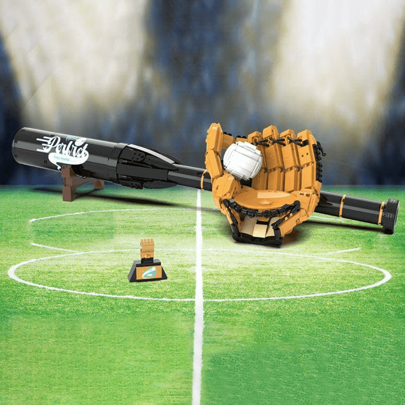 Baseball Bat - Building Set | Power Brickz