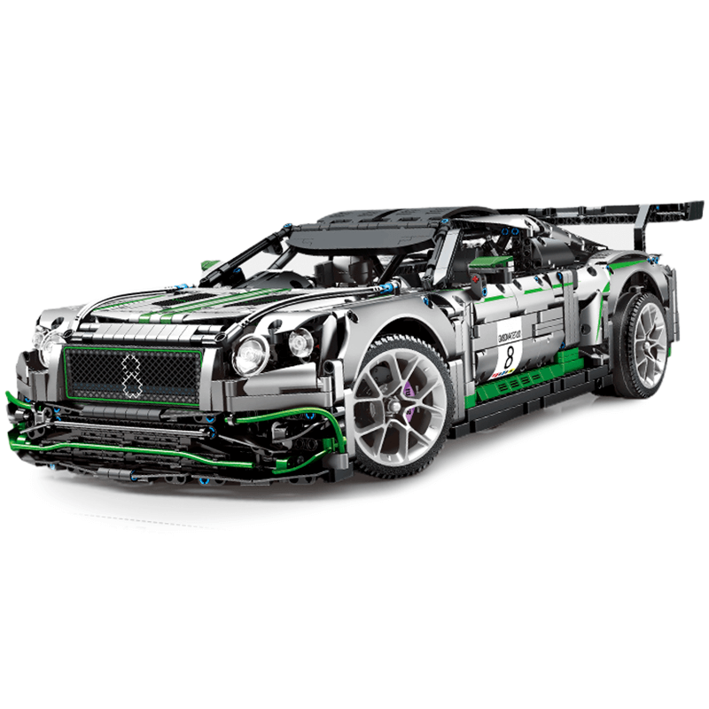 GT3 Continental Endurance Racer - Building Blocks Set | Power Brickz