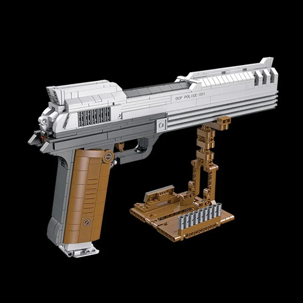 Auto-9 Pistol - Building Set | Power Brickz