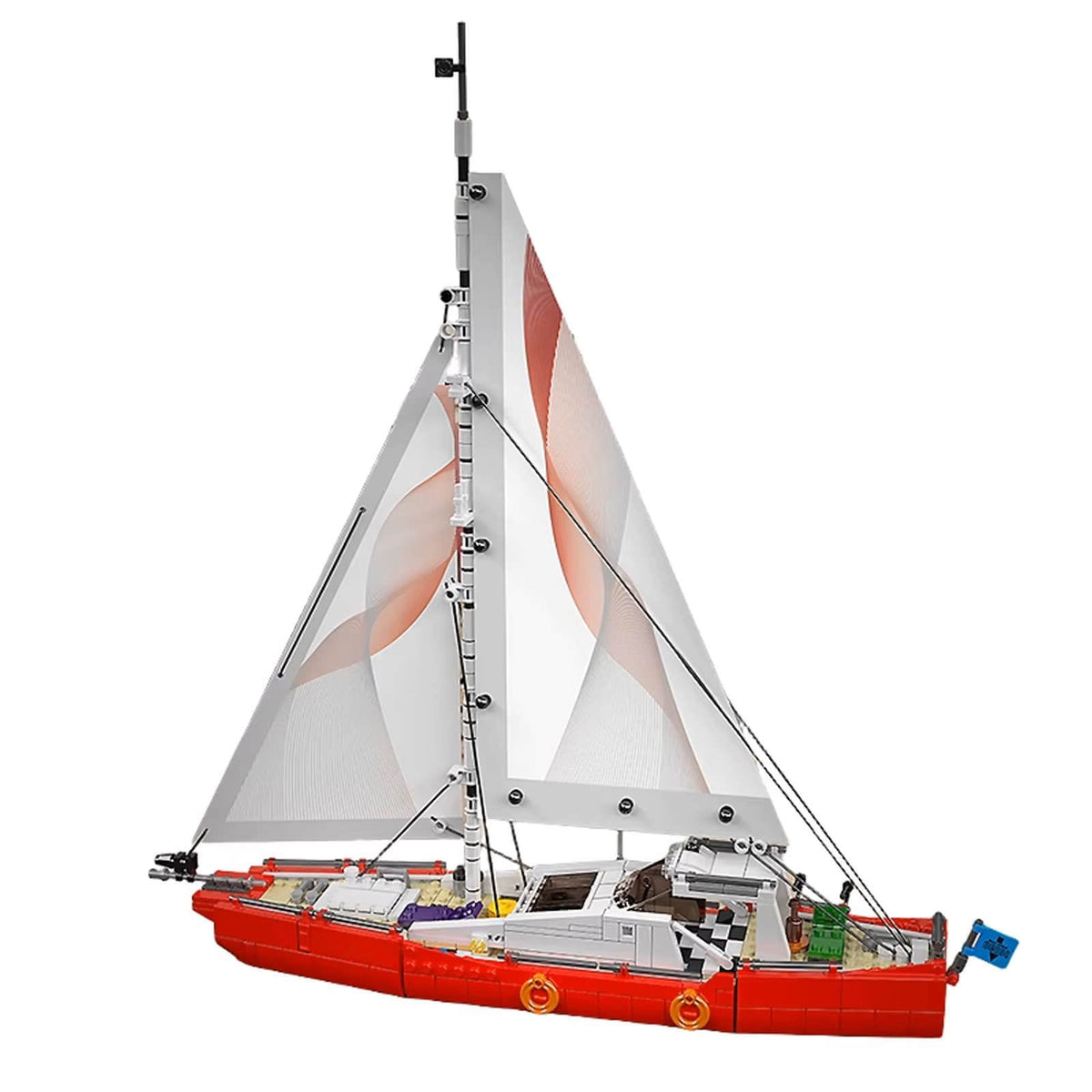 Bluewater Ocean Sailboat Ship Building Blocks Kit | 766 Pcs