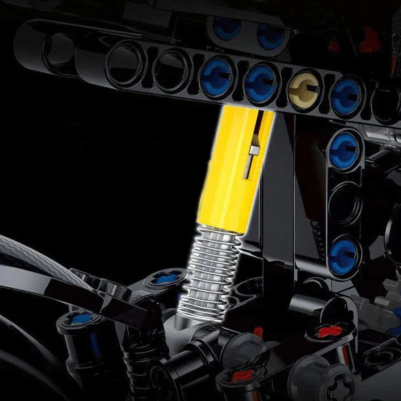 Retro Cafe Racer Concept - Building Set | Power Brickz