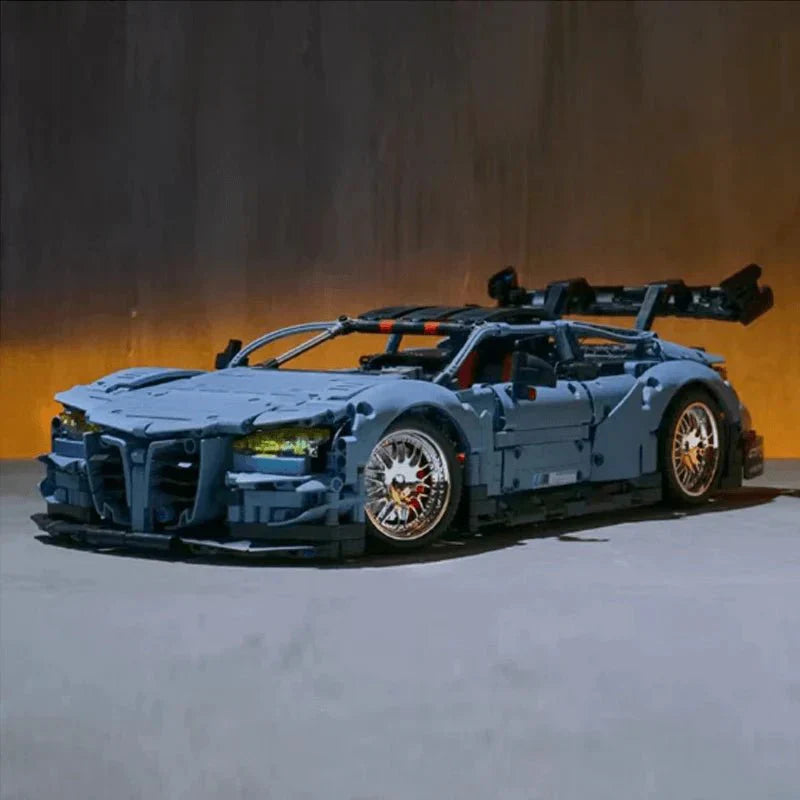 M4 DTM-Style Track Coupe - Building Blocks Set | Power Brickz