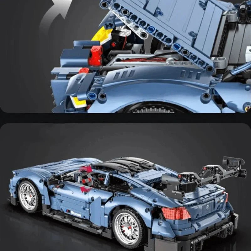 M4 DTM-Style Track Coupe - Building Blocks Set | Power Brickz