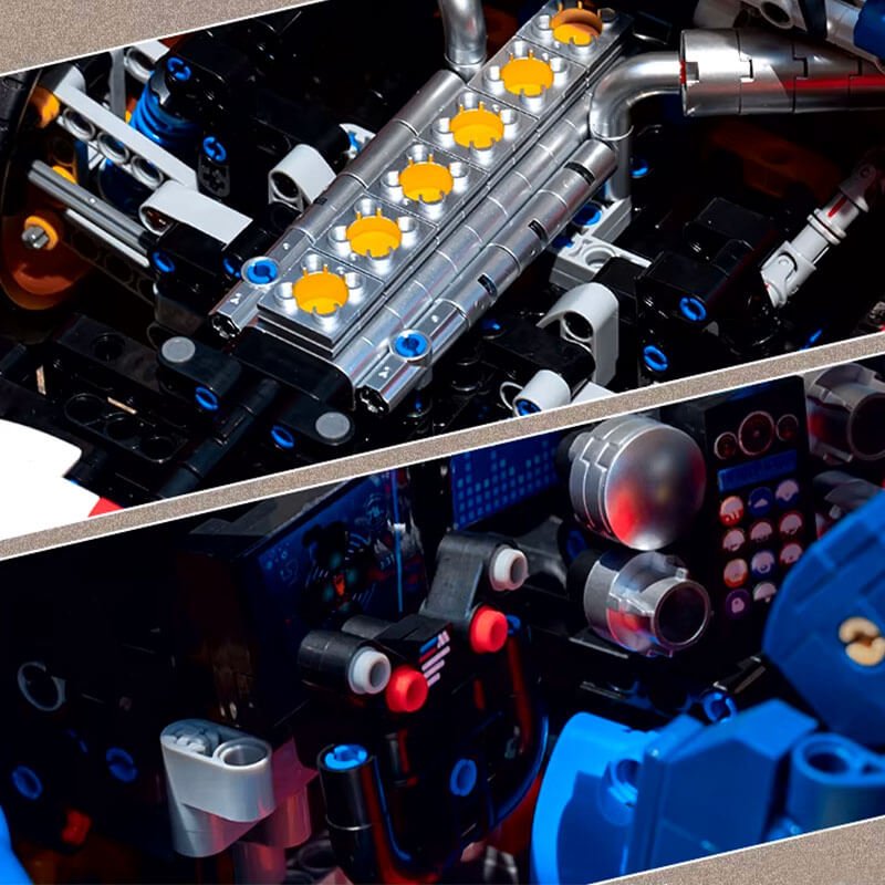 M4 DTM Track Coupe - Building Blocks Set | Power Brickz