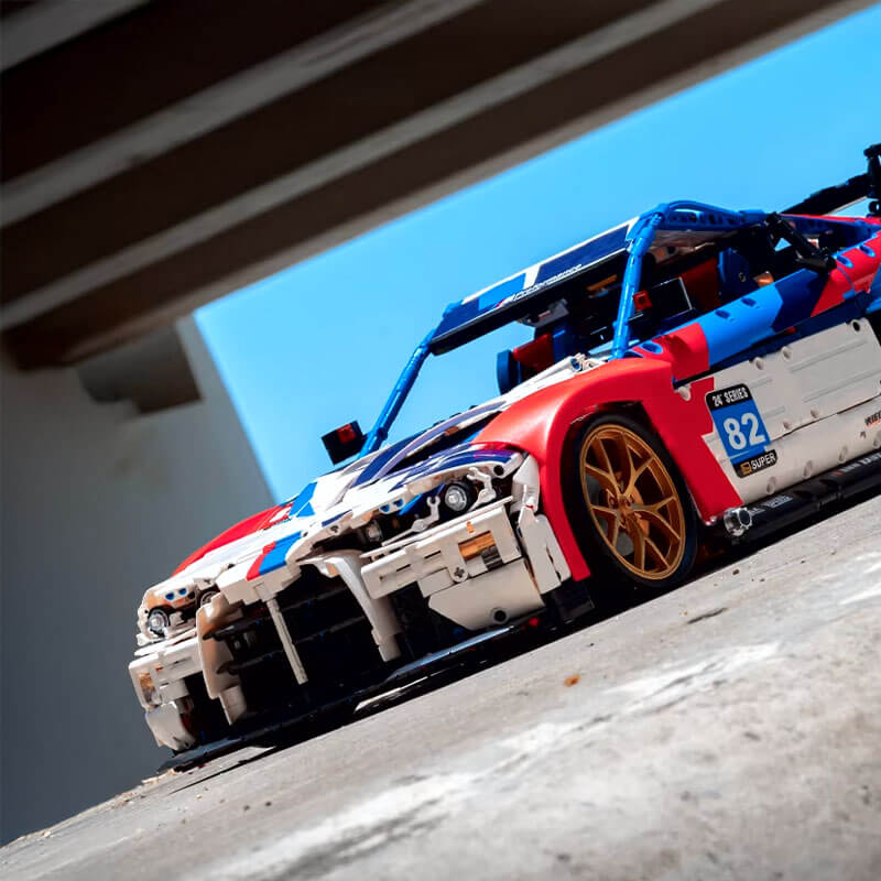 M4 DTM Track Coupe - Building Blocks Set | Power Brickz