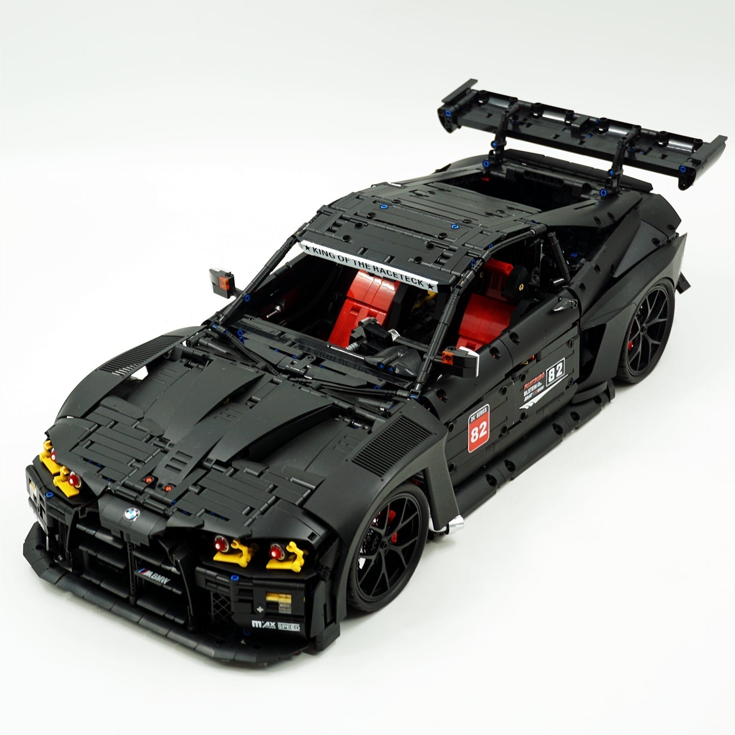M4 DTM – Black Edition - Building Blocks Set | Power Brickz