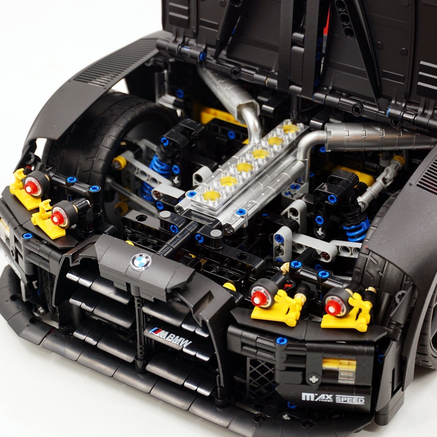 M4 DTM – Black Edition - Building Blocks Set | Power Brickz