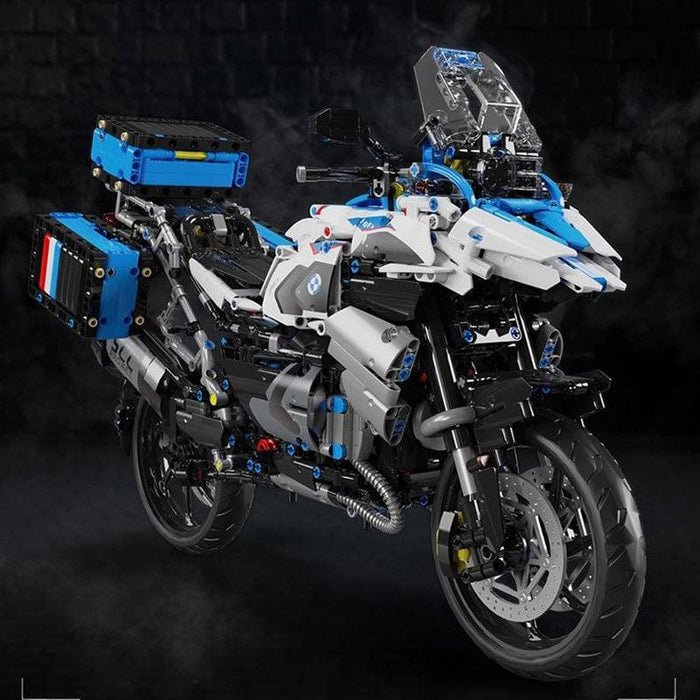 Adventure Touring Motorcycle - Building Set | Power Brickz