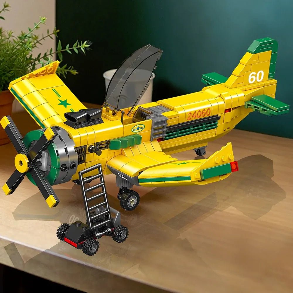 Brazilian Propeller - Driven Racing Aircraft | 562pcs - Power Brickz