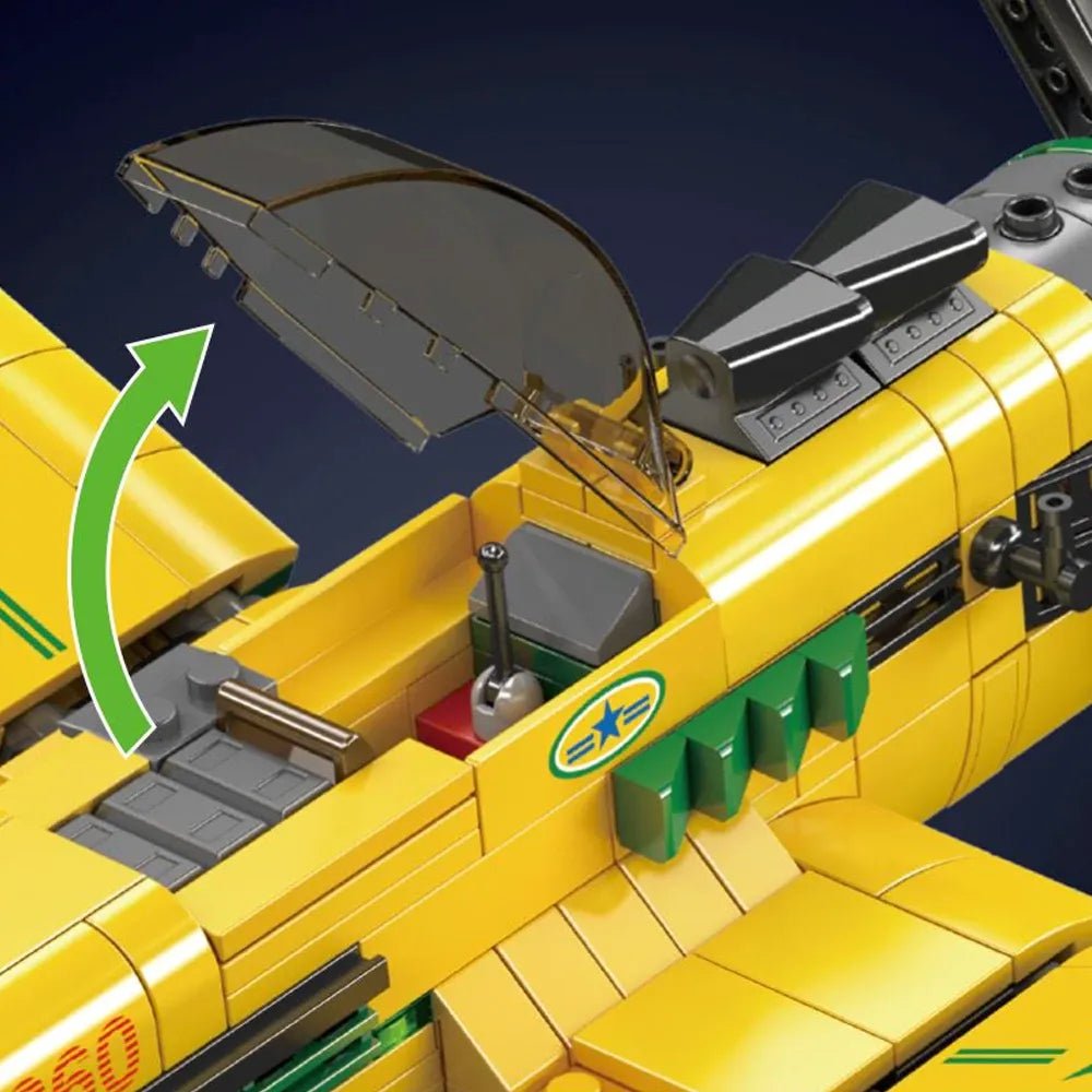 Brazilian Propeller - Driven Racing Aircraft | 562pcs - Power Brickz