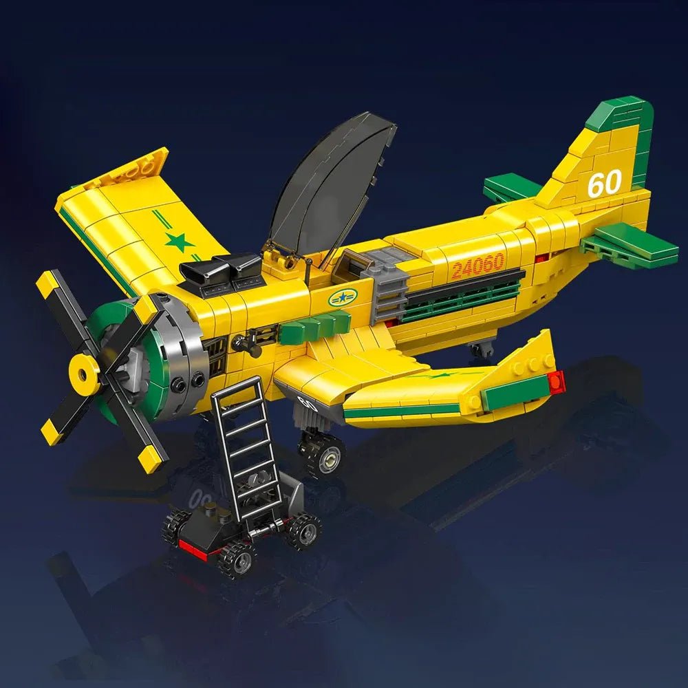 Brazilian Propeller - Driven Racing Aircraft | 562pcs - Power Brickz
