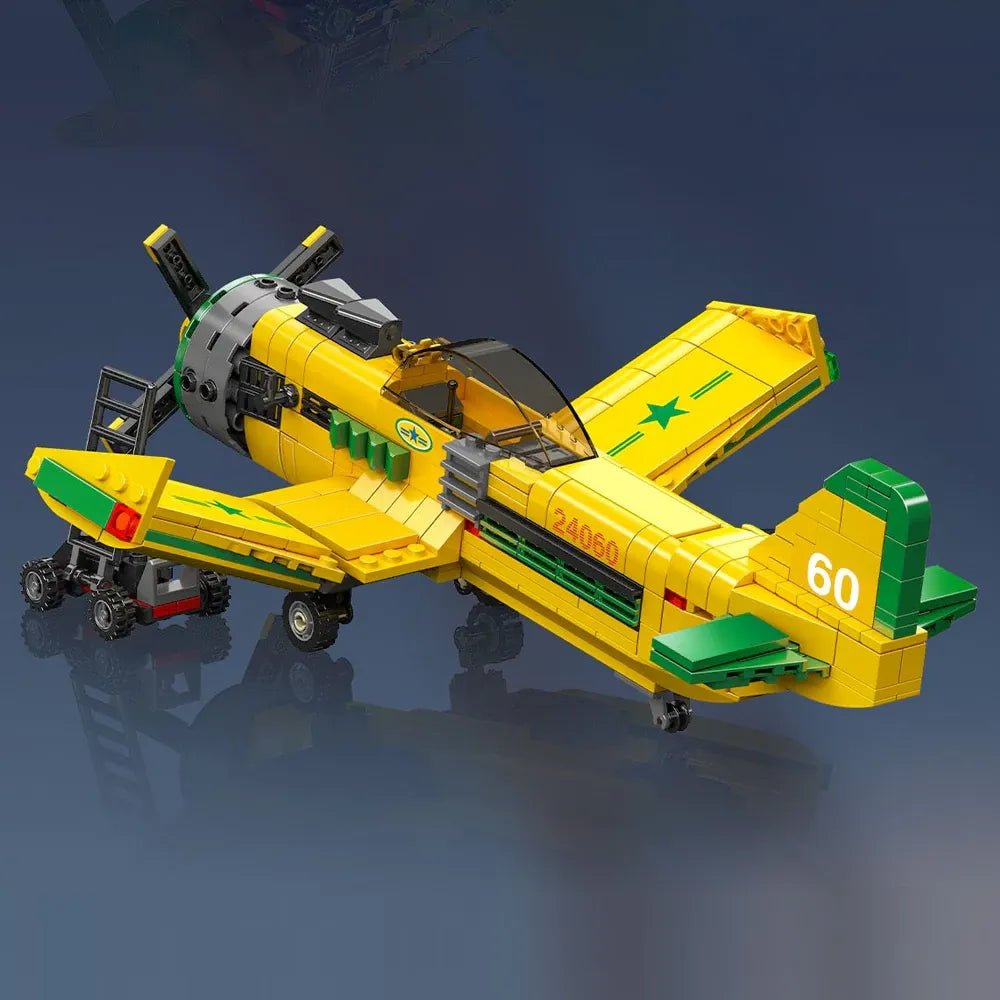 Brazilian Propeller - Driven Racing Aircraft | 562pcs - Power Brickz