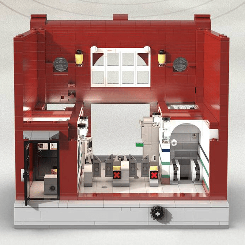 Brickadilly Circus London Station - Building Set | Power Brickz