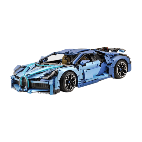Track-Focused WHyper GT - Building Blocks Set | Power Brickz